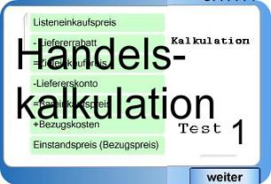 Verkaufskalkulation Test 1.
