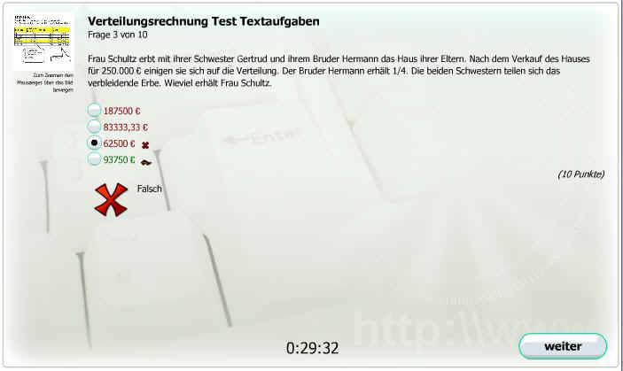 Verteilungstest online