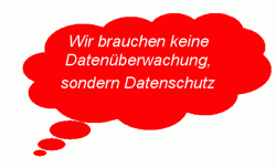 Wir brauchen Datenschutz