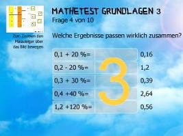 Mathetest Grundlagen 3