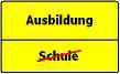 Schule aus