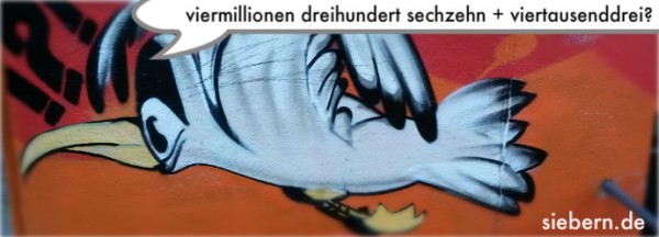 Mit Zahlen Wörter rechnen